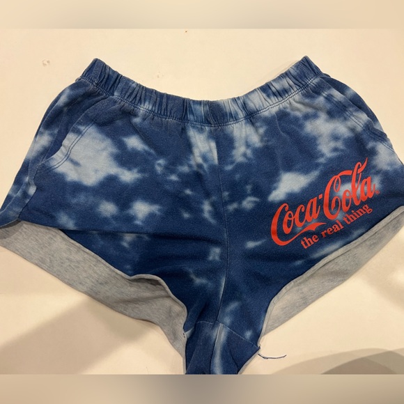 Coca Cola Pants - Coca Cola tie dyed shorts